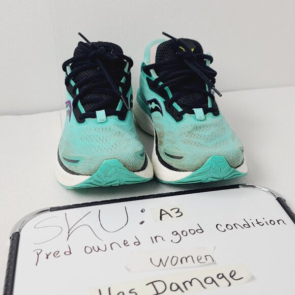 Saucony Women's Turquoise Green Triumph S10678-26 Athletic Running Shoes Size 9 - Picture 11 of 11